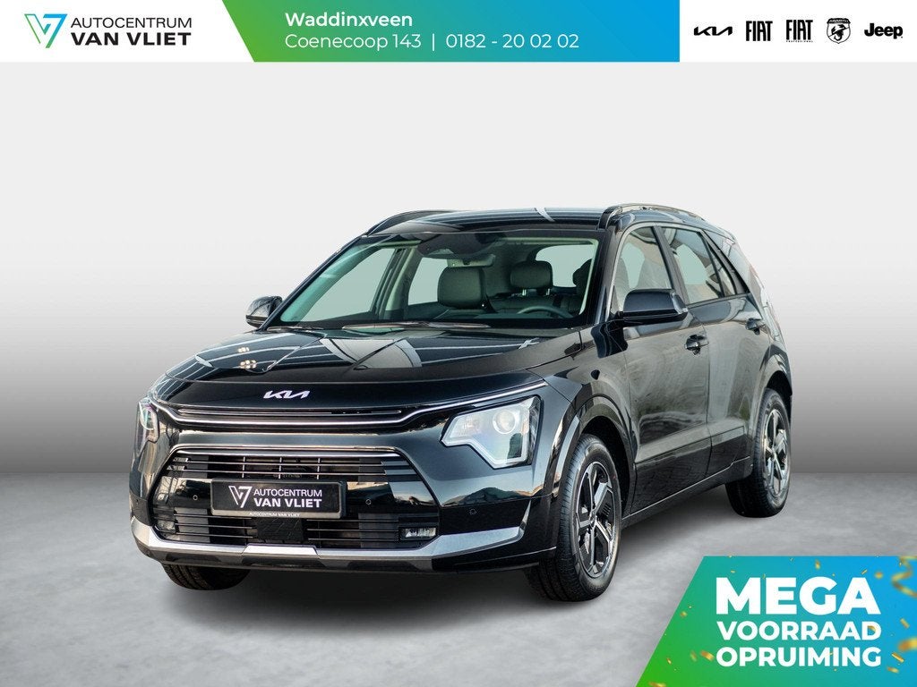 Kia Niro 1.6 GDi Hybrid DynamicLine | Uit voorraad leverbaar, Auto's, Kia, 1374 kg, Stof, Euro 6, 129 pk