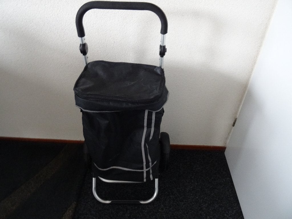 boodschappentas op wieltjes, Ophalen, Zo goed als nieuw, 30 cm of meer, Wieltjes