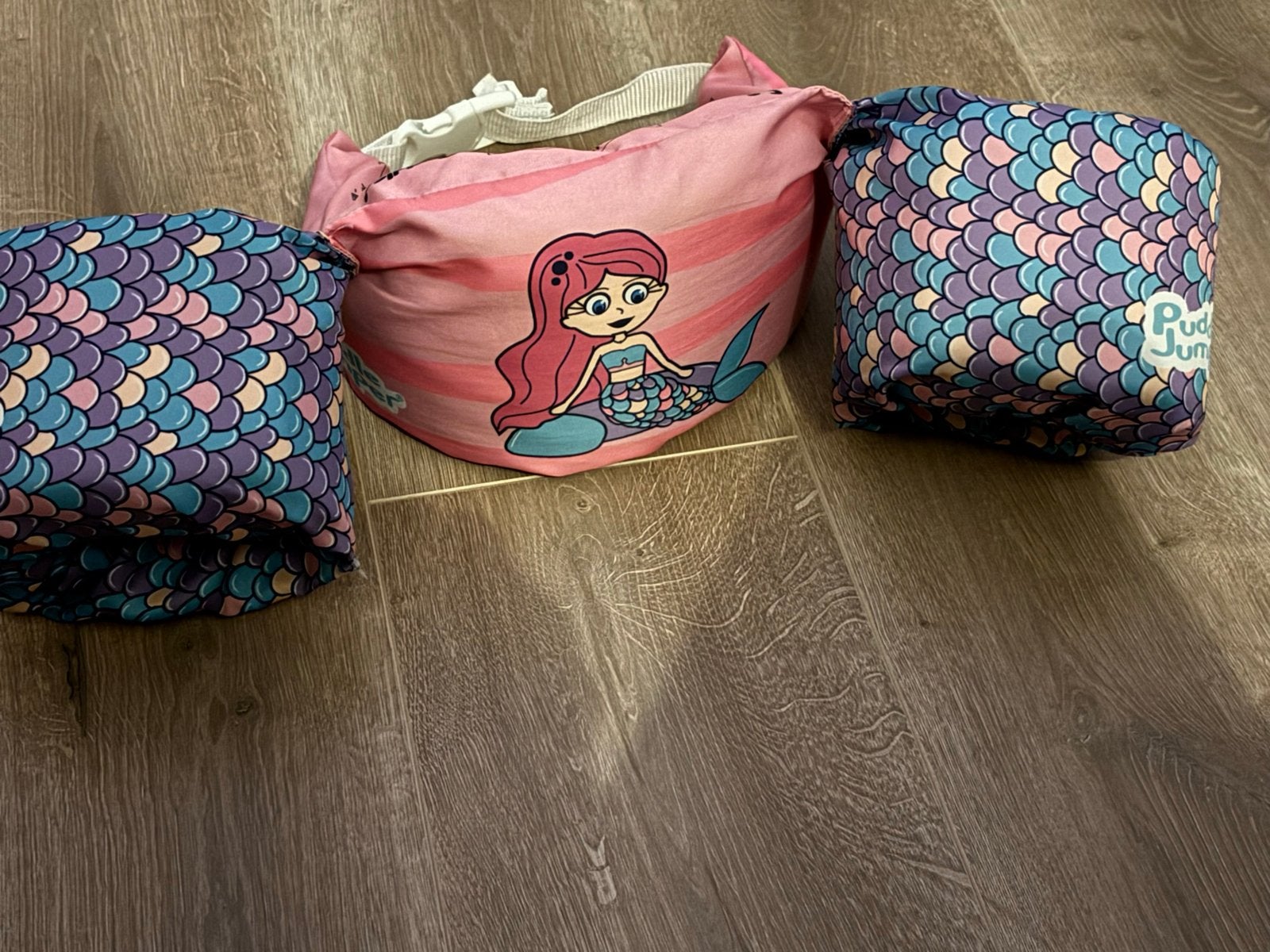 Puddle Jumper zwembandjes zeemeermin zo goed als nieuw, Ophalen, Jongen of Meisje, One size, Zo goed als nieuw