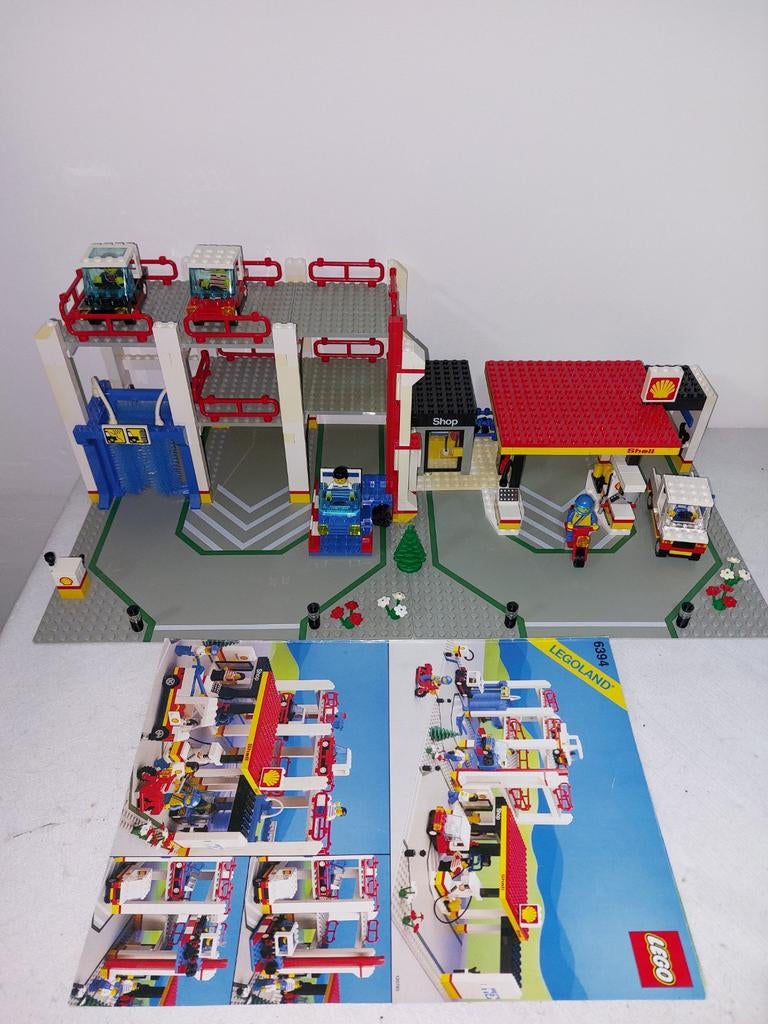 Lego Classic Town 6394 Shell Metropark, Gebruikt, Overige thema's, Lego, Ophalen of Verzenden