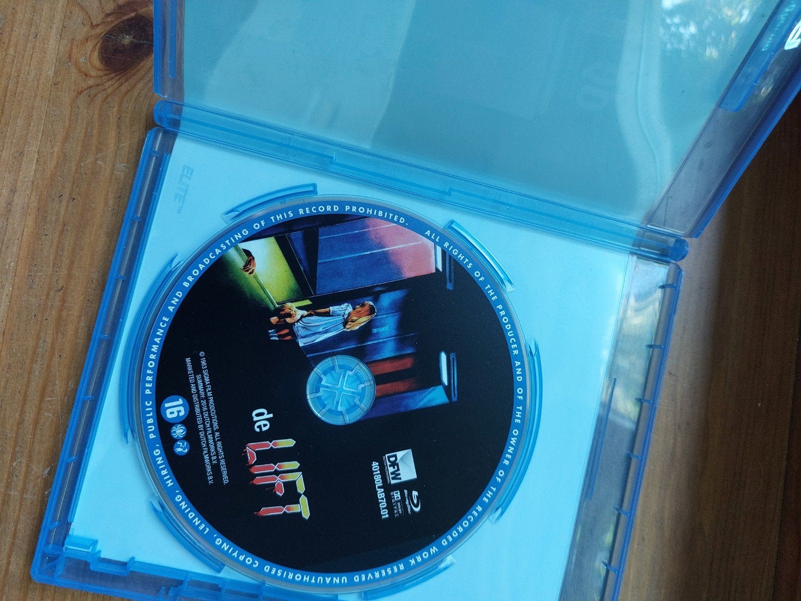 Bluray de lift, Ophalen of Verzenden