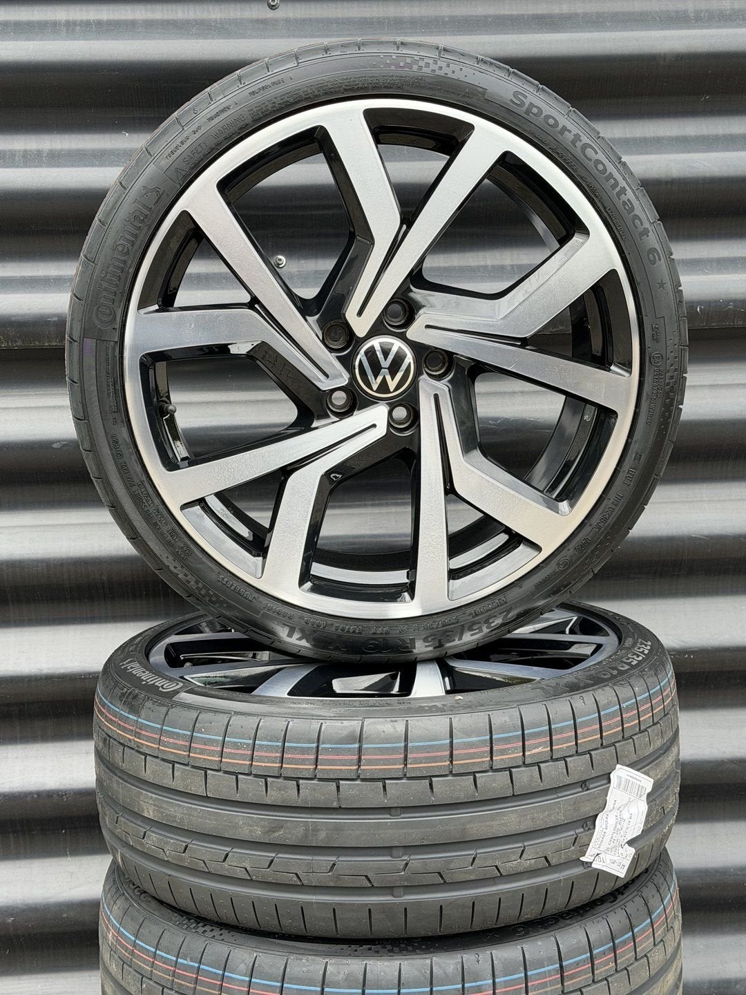 19” Orig Brecia VW Caddy Golf 7 8 GTI GTD velgen NWE Banden, Gebruikt, -, -, Banden en Velgen