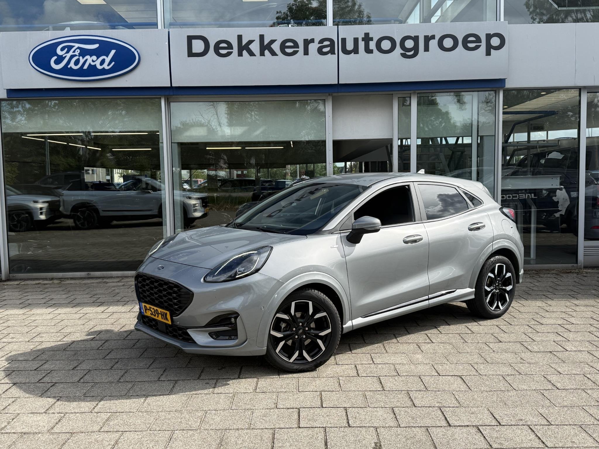 Ford Puma 1.0 EcoBoost Hybrid ST-Line X Automaat, Auto's, 125 pk, Leder en Stof, Bedrijf, 3 cilinders