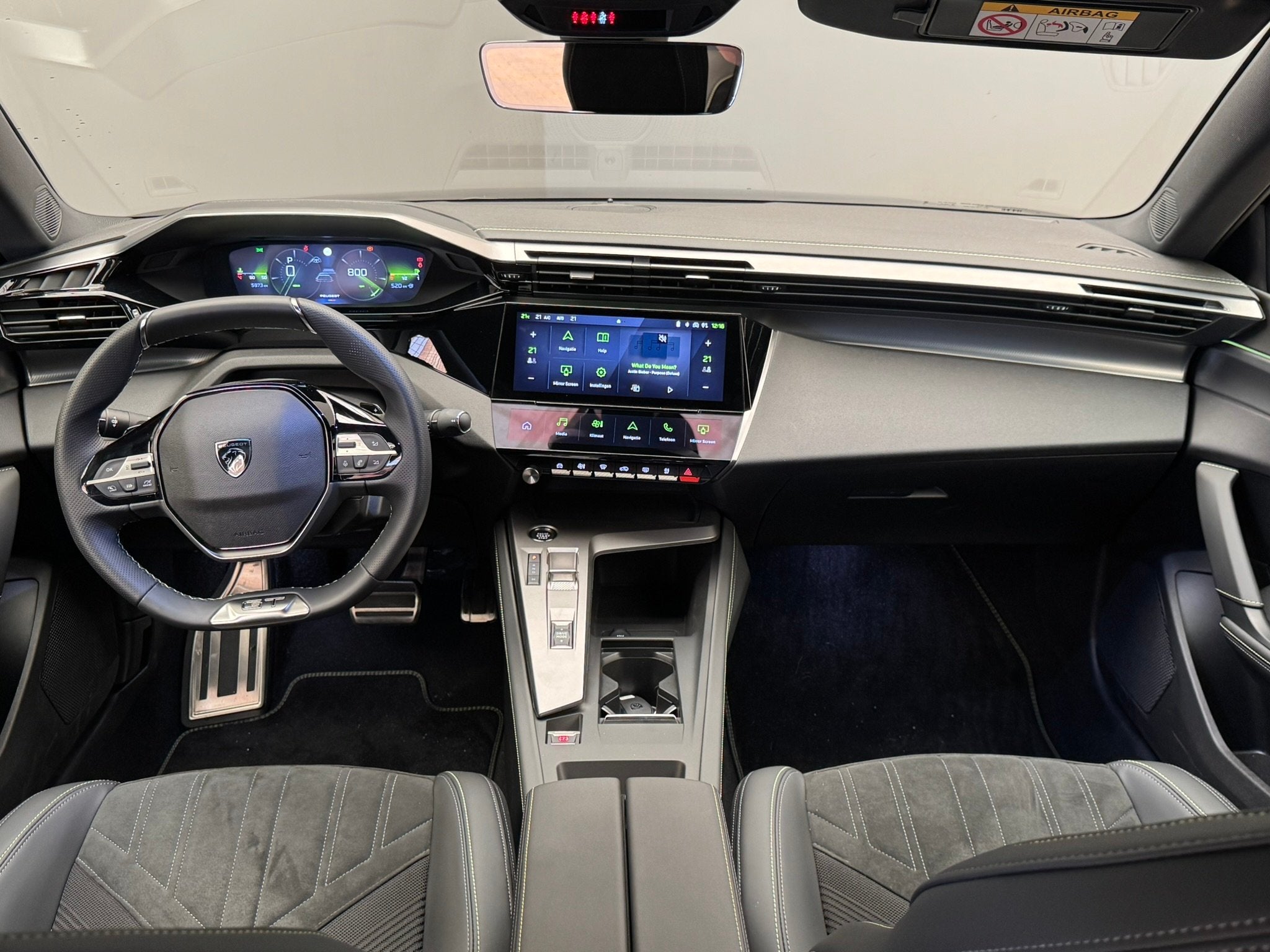Peugeot 408 1.2 PureTech 1.2 PureTech GT 130PK EAT8, Auto's, Gebruikt, 1199 cc, Zwart, 130 pk