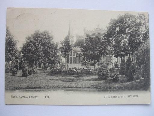 P200 Bussum - Villa Mariaheuvel - 1904, Verzenden, Voor 1920, Gelopen, Noord-Holland