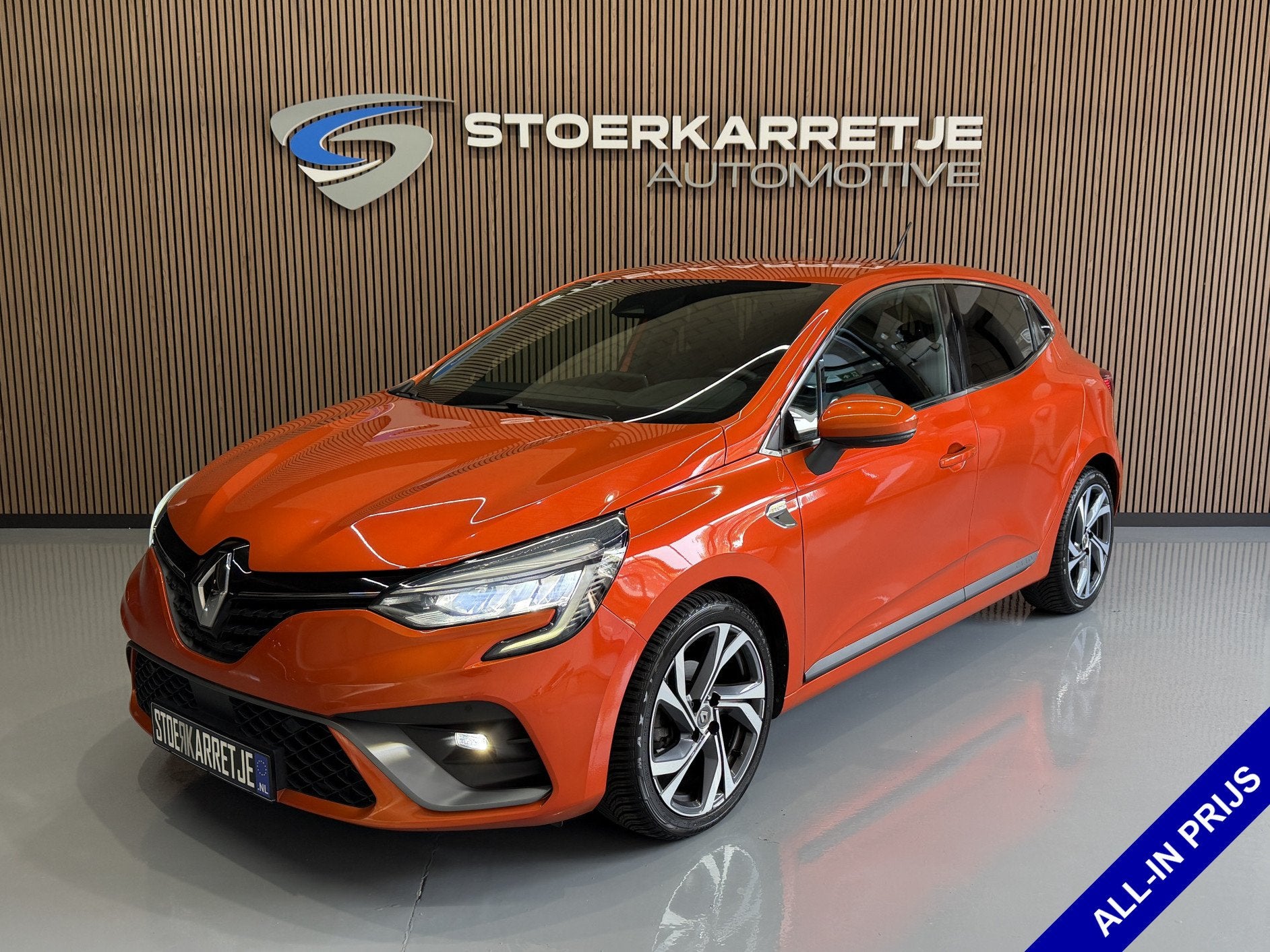 Renault Clio 1.0 TCe 100pk R.S. Line | Groot Navi | Camera |, Voorwielaandrijving, 101 pk, Gebruikt, Zwart