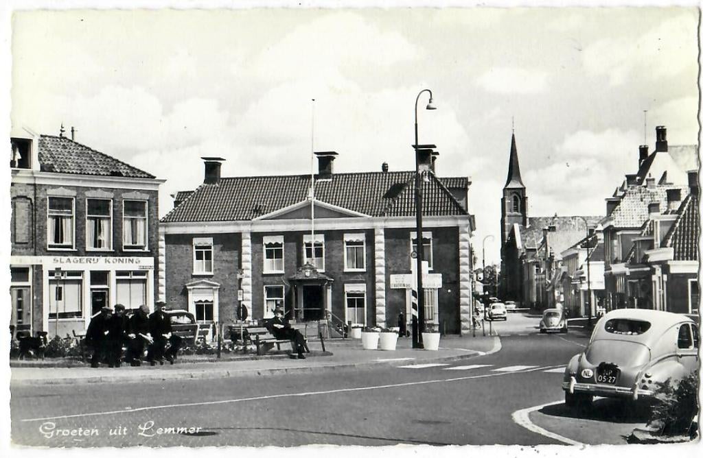 Lemmer - Groeten uit, Verzenden, 1960 tot 1980, Gelopen, Friesland