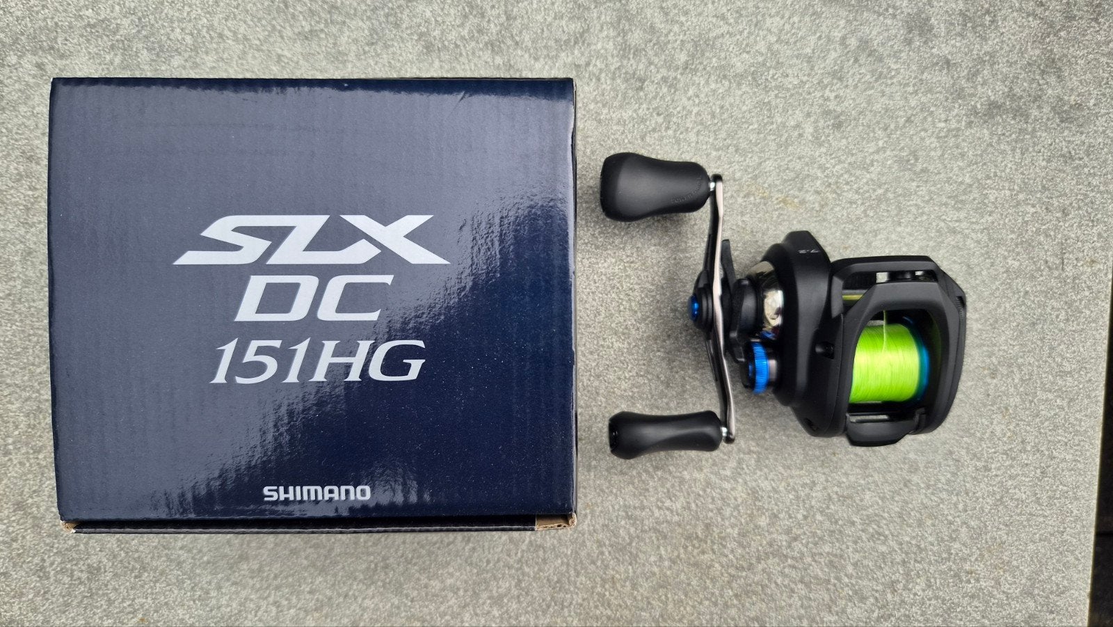 Shimano SLX DC 151HG Baitcaster reel, Ophalen, Zo goed als nieuw, Molen