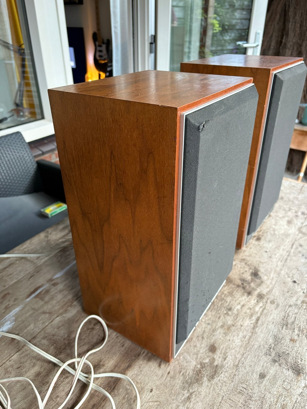 Jamo J-70 Retro Twee Weg Speakers Jaren '70, Audio, Tv en Foto, Luidsprekers, Ophalen, Stereo speakers, Gebruikt, Basreflex