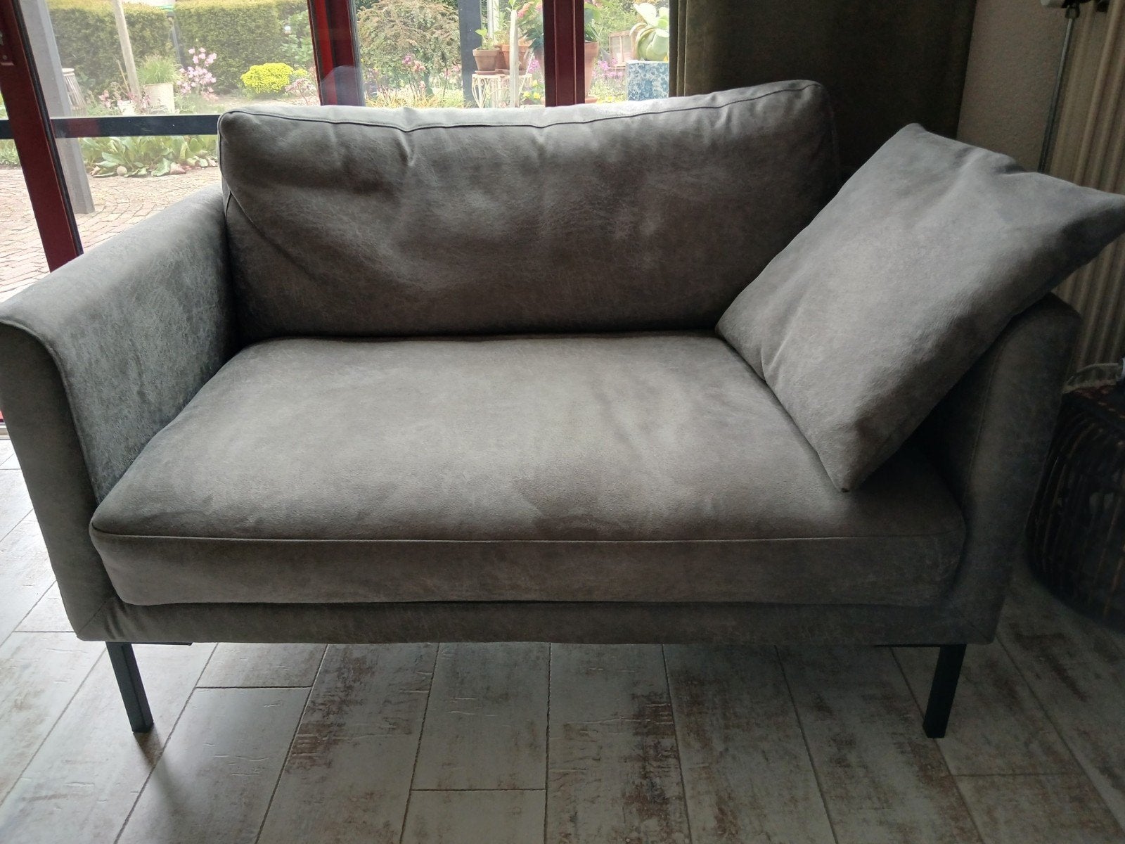 loveseat, 2 zitsbank, Ophalen, Tweepersoons, Zo goed als nieuw, Rechte bank