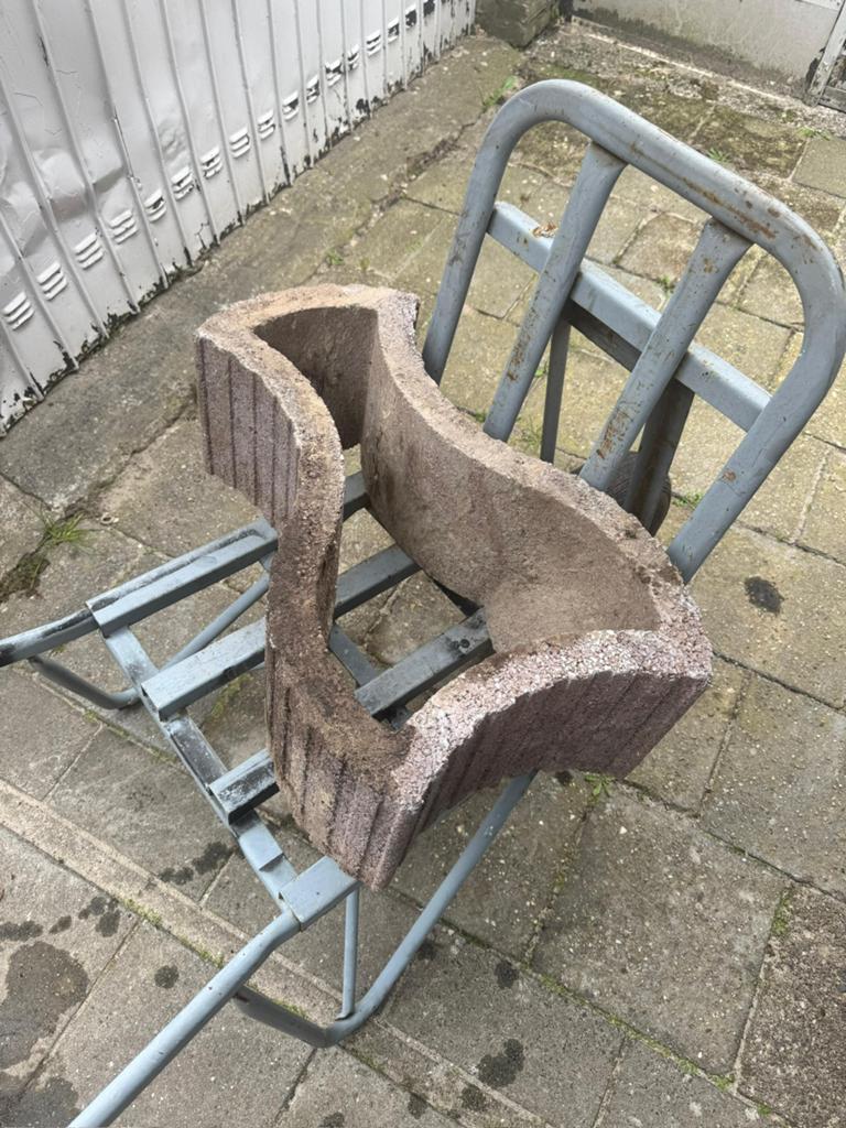 Betonnen poten, Ophalen, Rond, Minder dan 30 cm