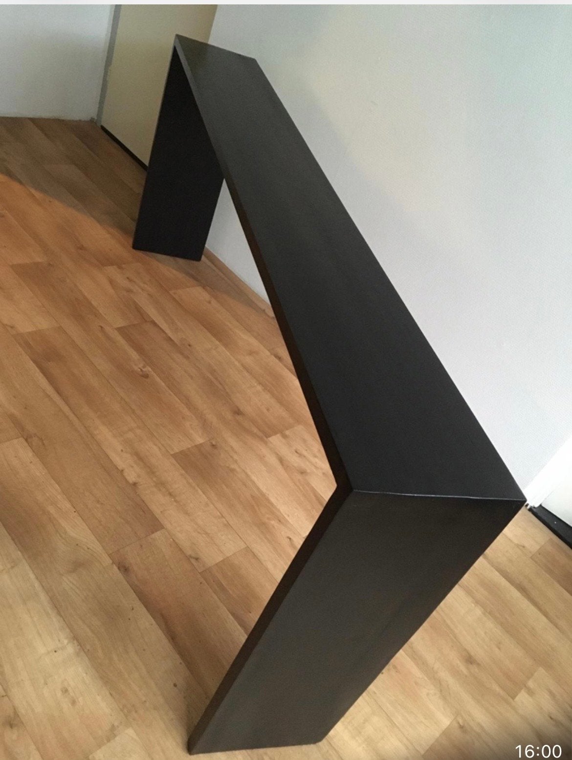 Houten tafel 200x25x83 cm - Zo goed als nieuw, Ophalen, 200 cm of meer, Zo goed als nieuw, 25 tot 50 cm