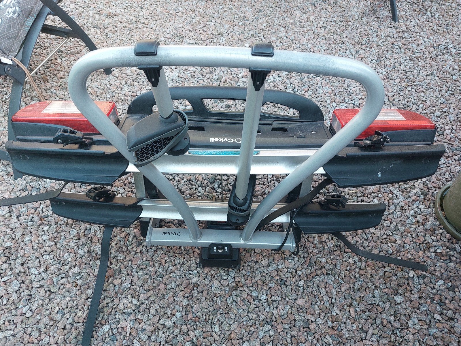 Cykelly fietsendrager voor trekhaak - 2 fietsen, Ophalen, 2 fietsen, Gebruikt, Trekhaakdrager