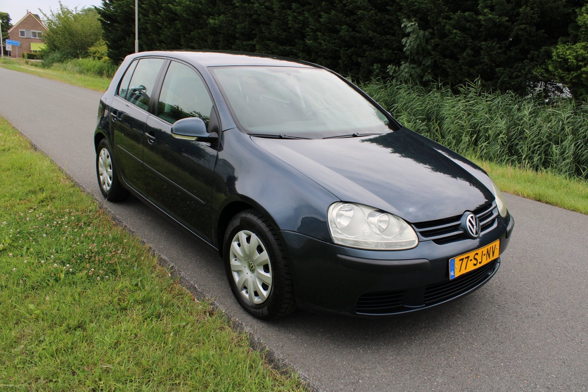 Volkswagen Golf 1.6 FSI Comfortline 5 Drs met Airco, Auto's, Volkswagen, Voorwielaandrijving, Gebruikt, 4 cilinders, Blauw