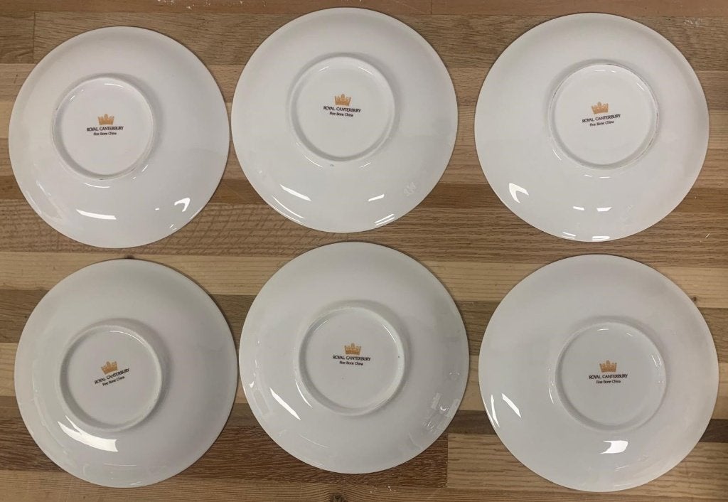 Royal Canterbury Anna servies - 15 delig, Huis en Inrichting, Ophalen of Verzenden, Porselein, Overige merken, Overige stijlen