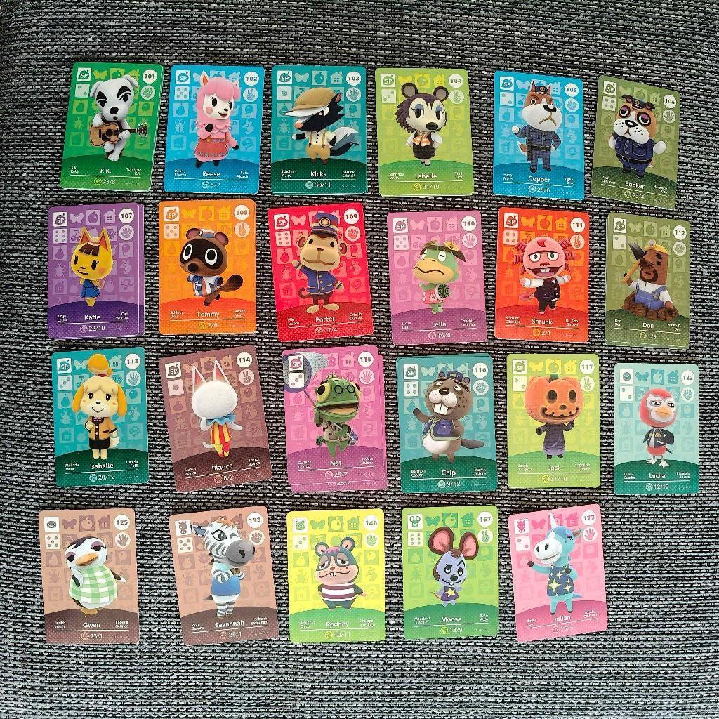 Animal Crossing Series 2 Amiibo cards, Avontuur en Actie, Verzenden, 1 speler, Zo goed als nieuw