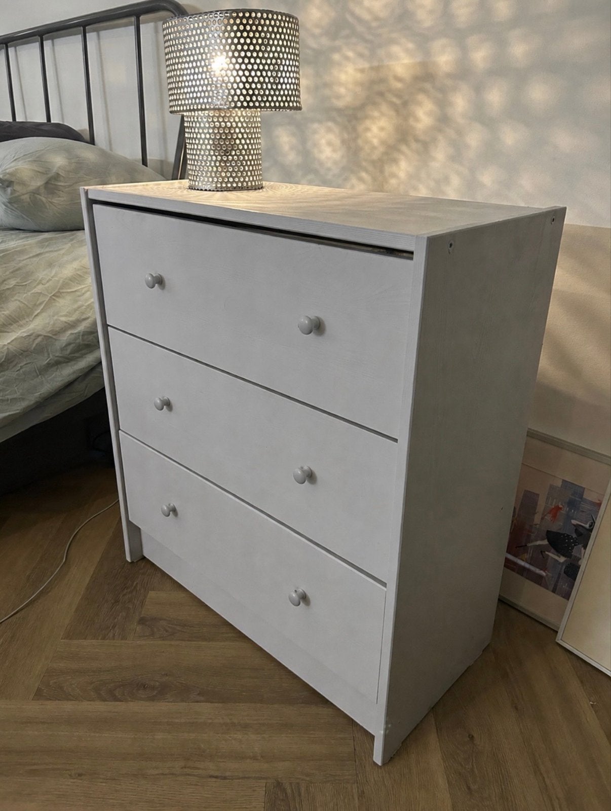 IKEA RAST ladekast – koelgrijs – 3 laden, Ophalen, Minder dan 50 cm, Gebruikt, 3 of 4 laden