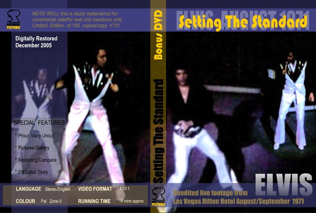 Elvis Presley setting the standard 1971, Alle leeftijden, Verzenden, Nieuw in verpakking, Concert