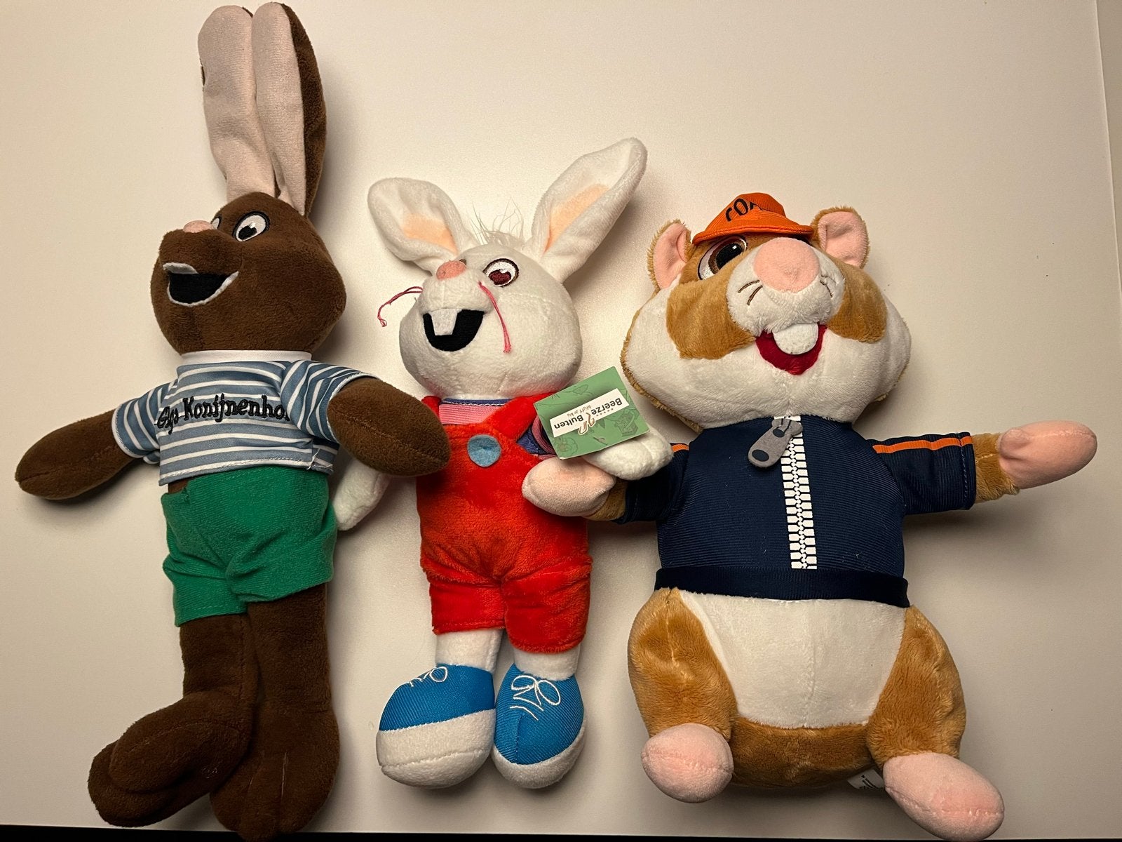 Knuffels: Bibi & Bultje (Beerze Bulten) en Albert Heijn Hams, Konijn, Ophalen of Verzenden, Zo goed als nieuw, Middelgroot (20 tot 80 cm)