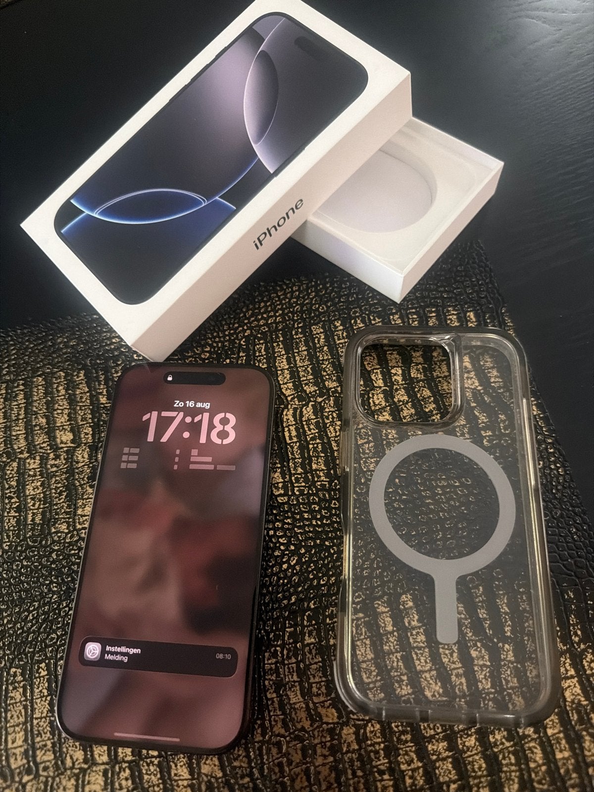 iPhone 16 Pro 256GB Zwart - 91% Batterij - Zo goed als nieuw, Zwart, Ophalen of Verzenden, Zo goed als nieuw, 256 GB