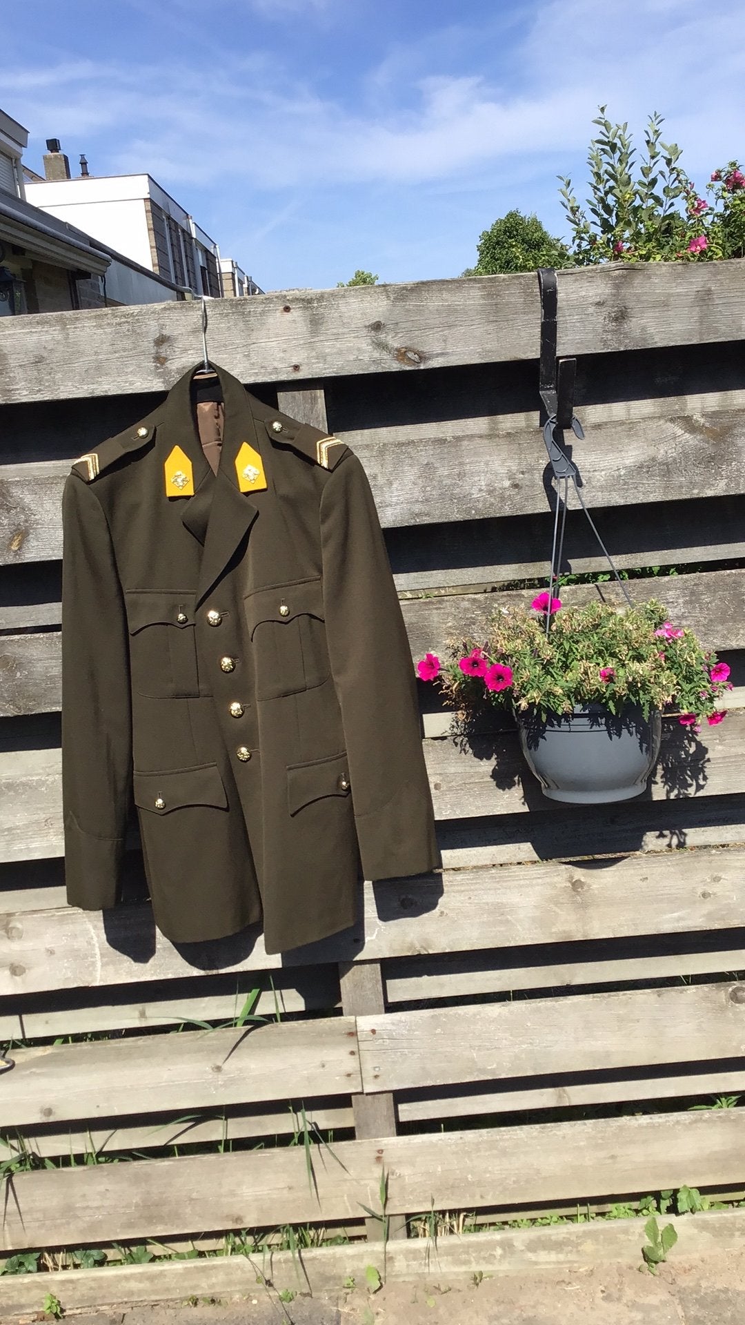 DT uniform jas  maat 56 van de Landmacht/KL, Ophalen of Verzenden, Landmacht, Nederland, Kleding of Schoenen