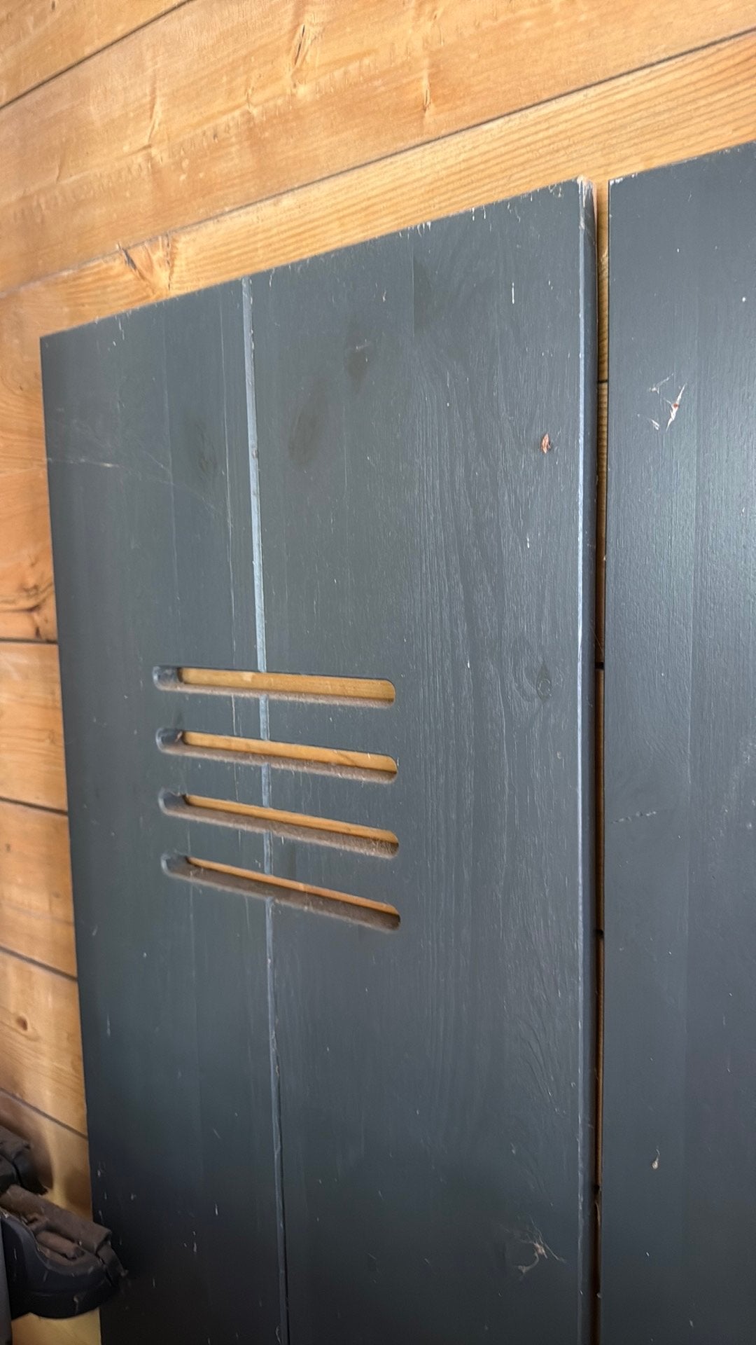 2 deuren hout 40x173, Doe-het-zelf en Verbouw, Ophalen, Binnendeur, Zo goed als nieuw, 200 tot 215 cm