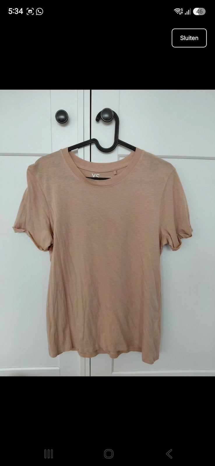 Bruin shirt x New Yorker, Bruin, Nieuw, New Yorker, Ophalen of Verzenden