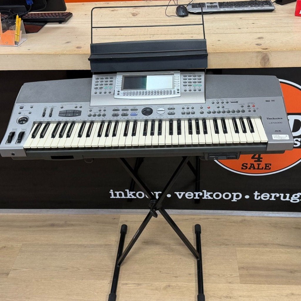 Technics KN6000 Keyboard | Met standaard | Met garantie, Muziek en Instrumenten, Keyboards, Ophalen, Dordrecht@usedproducts.nl