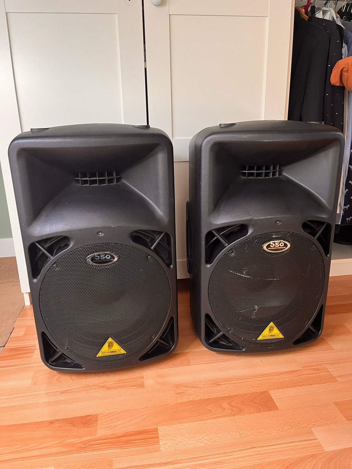 Complete PA Set: Behringer EUROLIVE B312D & Yamaha MG06X, Ophalen, Gebruikt, Minder dan 5 kanalen, Microfooningang