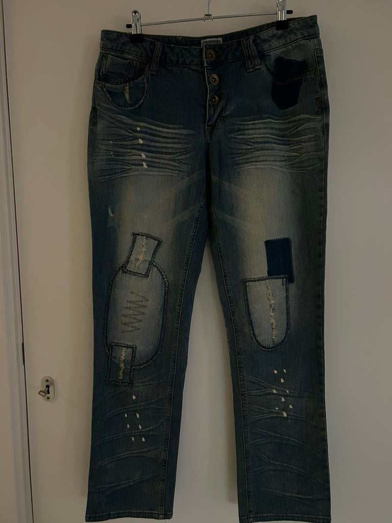 Rainbow jeans W31. L32., Kleding | Dames, Spijkerbroeken en Jeans, Ophalen of Verzenden, Zo goed als nieuw, Blauw, W30 - W32 (confectie 38/40)