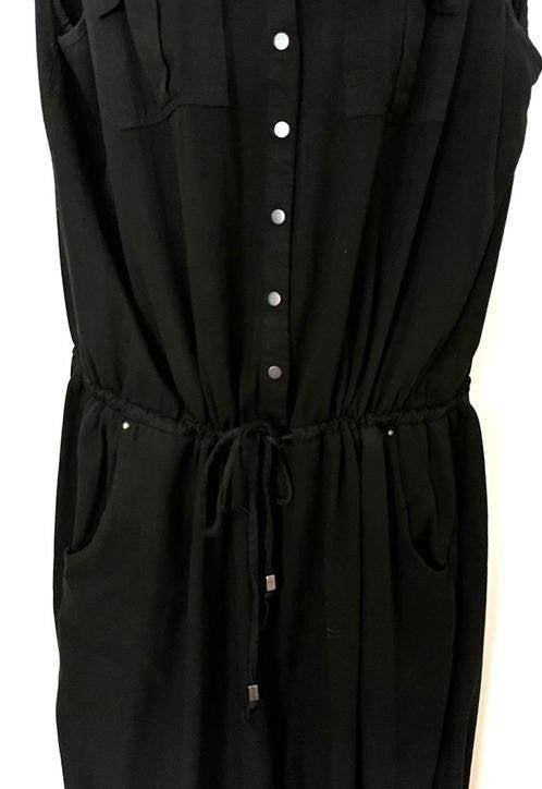 Vila zwarte jumpsuit maat XL [DM], Ophalen of Verzenden, Zo goed als nieuw, Maat 46/48 (XL) of groter, Zwart