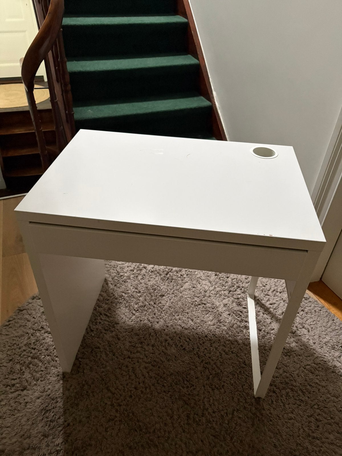 Bureau micke ikea, Huis en Inrichting, Bureaus, Ophalen, Gebruikt, IKEA, Wit