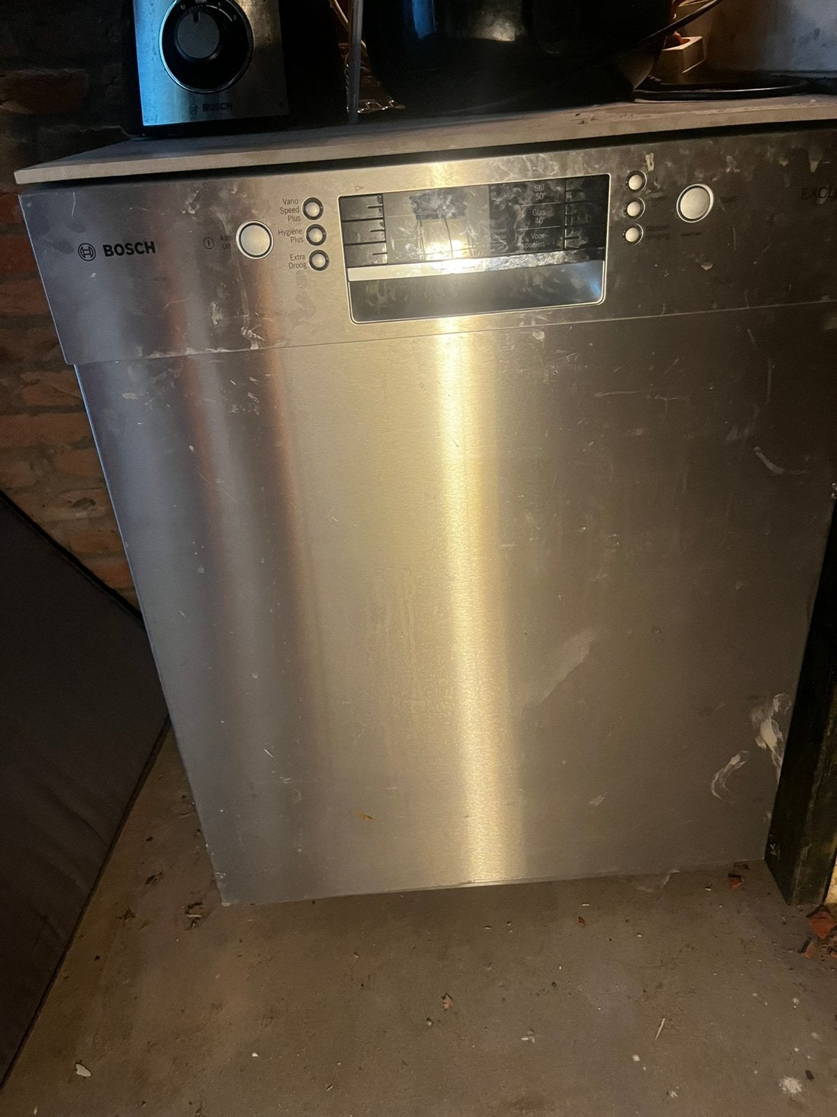 Inbouwvaatwasser vaatwasser Bosch 3 jaar oud., Ophalen, Gebruikt, Minder dan 85 cm, 14 tot 18 liter