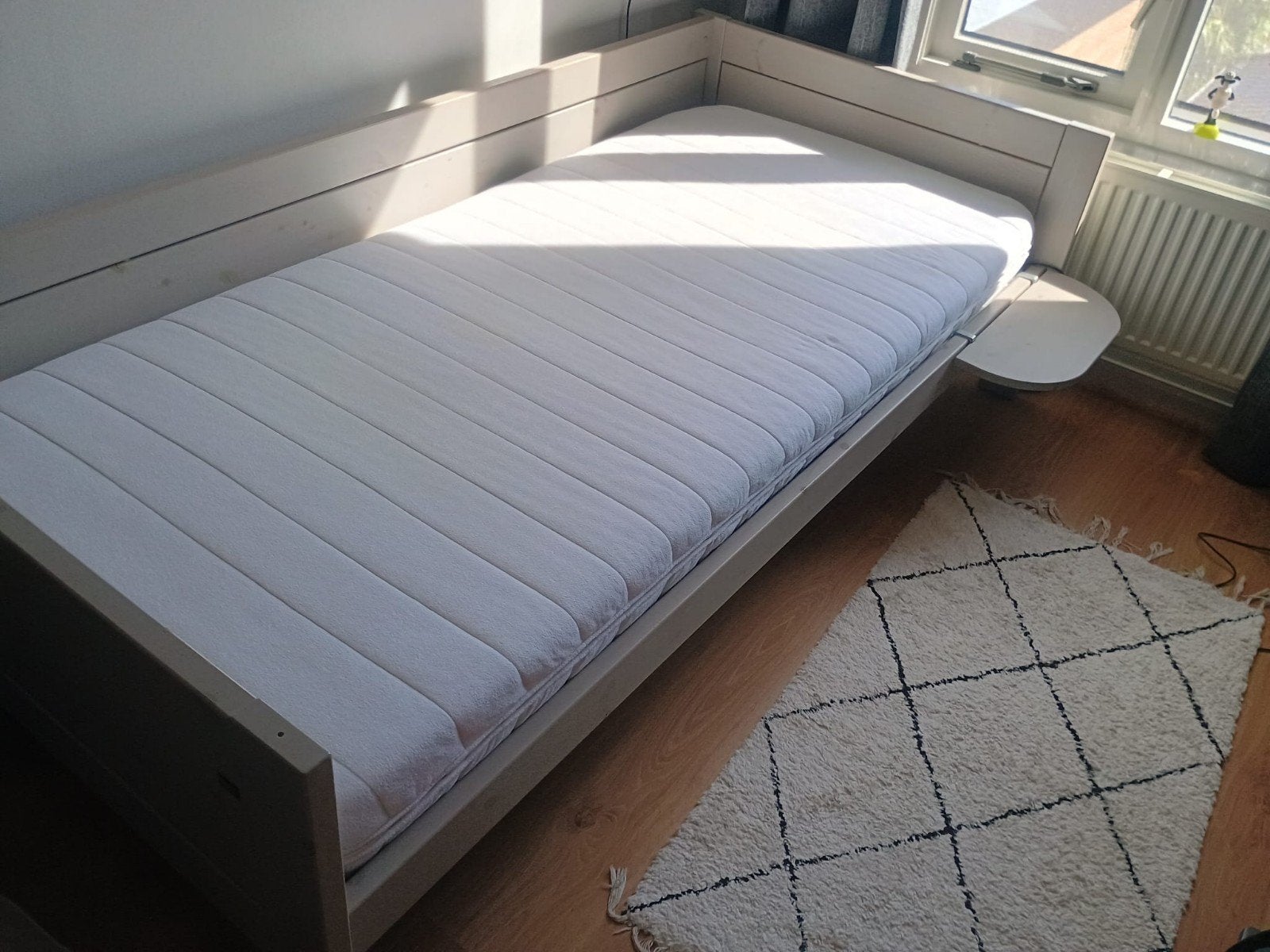 Eenpersoonsbed - 90x200 cm, Gebruikt, 90 cm, Eenpersoons, Ophalen of Verzenden
