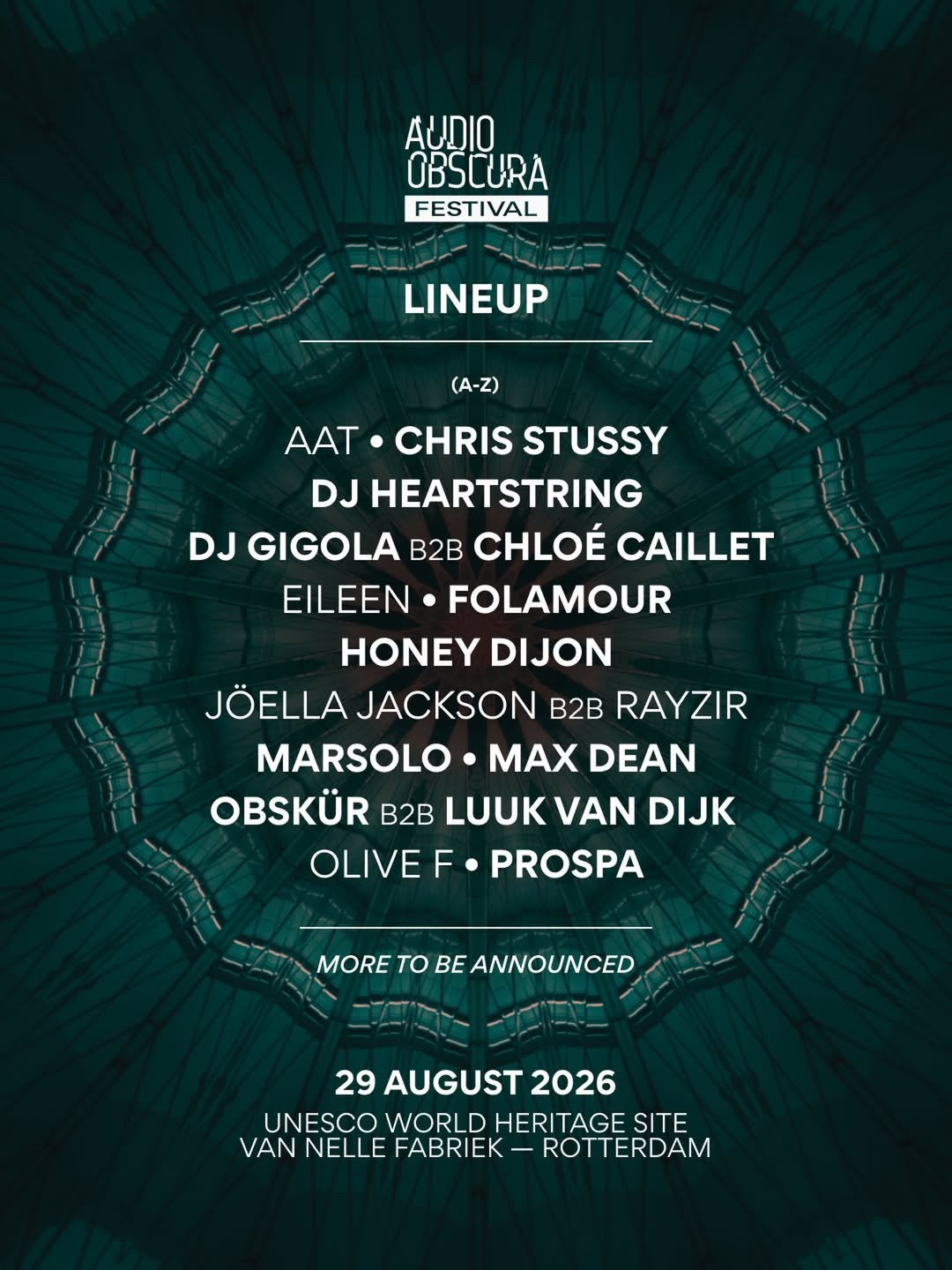 Audio obscura festival tickets, Twee personen