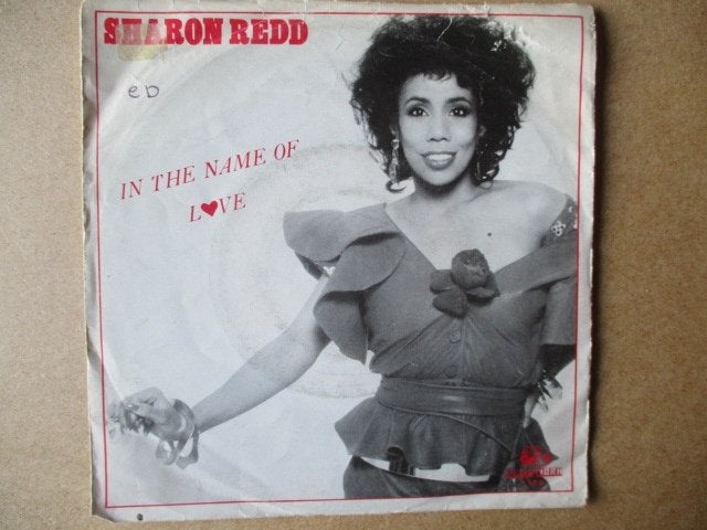 s4039 sharon redd - in the name of love, Ophalen, Gebruikt, 7 inch, Overige genres
