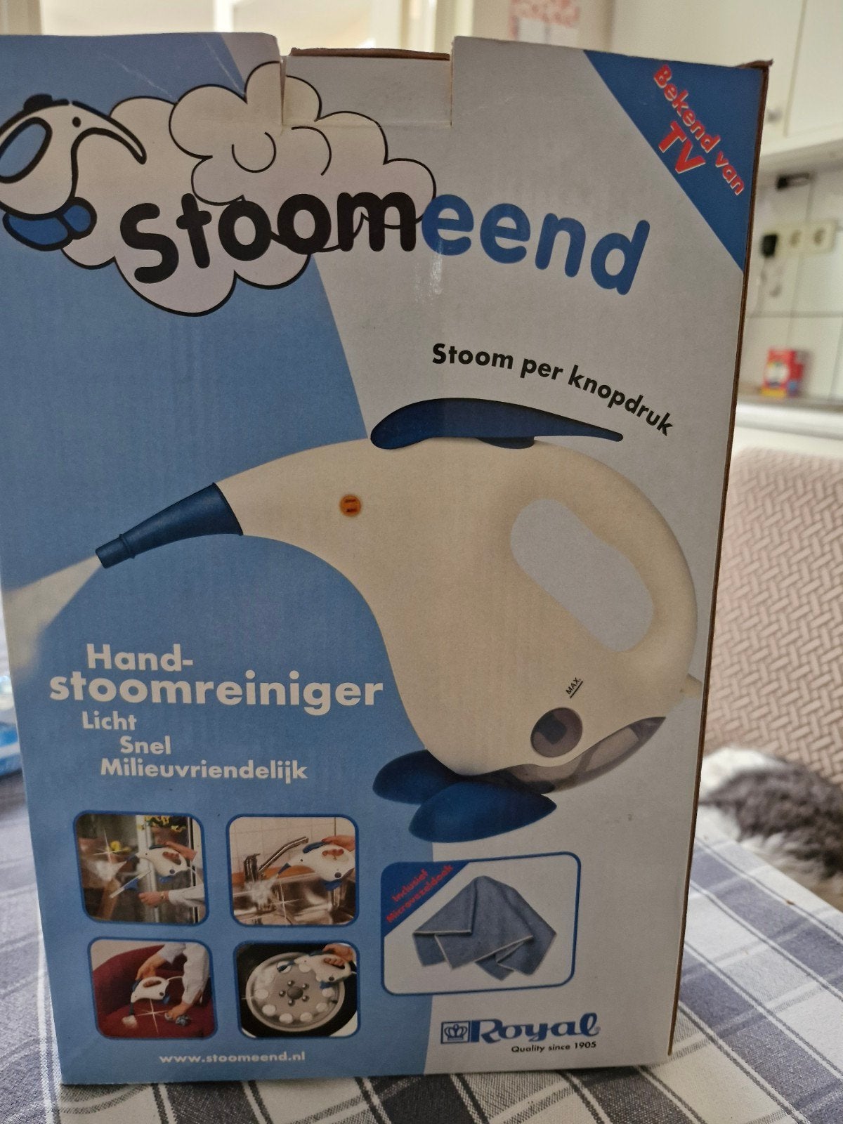 Te koop handstoomreiniger weinig gebruikt, Ophalen, Gebruikt, Stoomreiniger