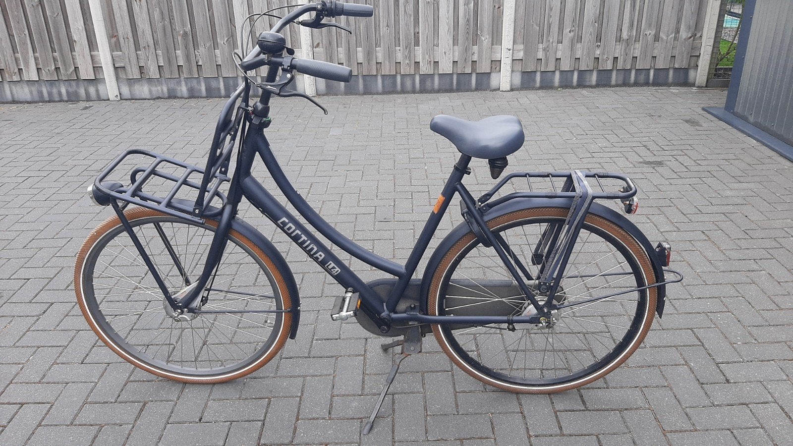 Cortina U4 Damesfiets 28 inch, Versnellingen, Zo goed als nieuw, 50 tot 53 cm, Ophalen