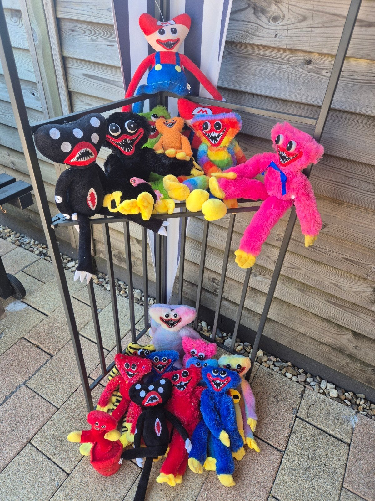 Grote collectie Huggy Wuggy en andere knuffels, Ophalen, Gebruikt, Overige merken, Overige karakters
