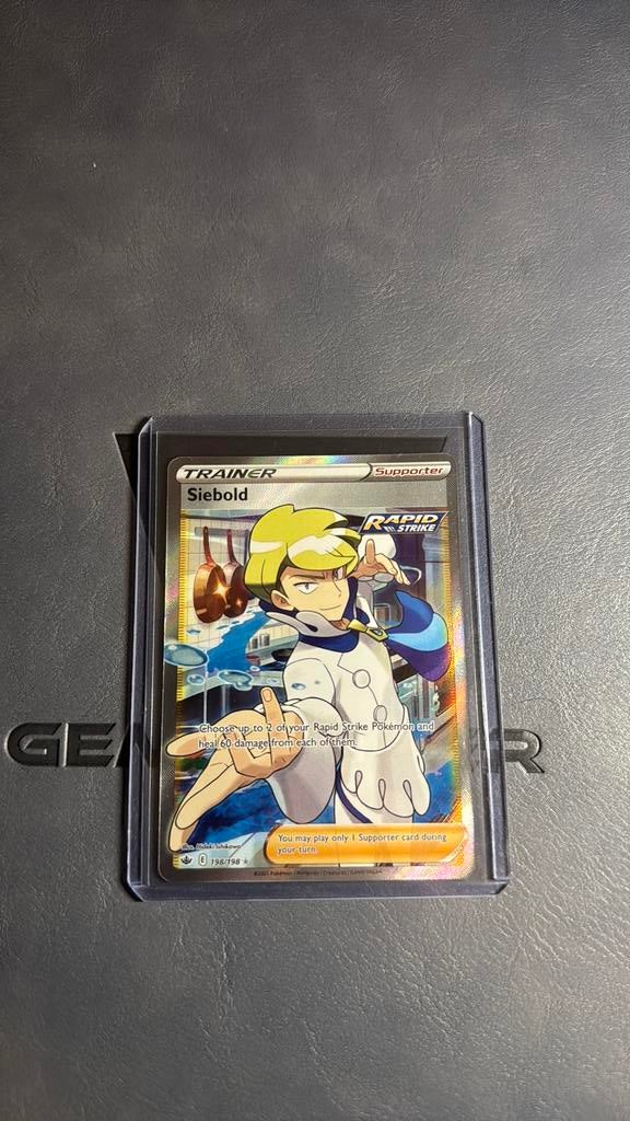 Siebold 198/198 NM/M, Ophalen of Verzenden, Zo goed als nieuw, Losse kaart
