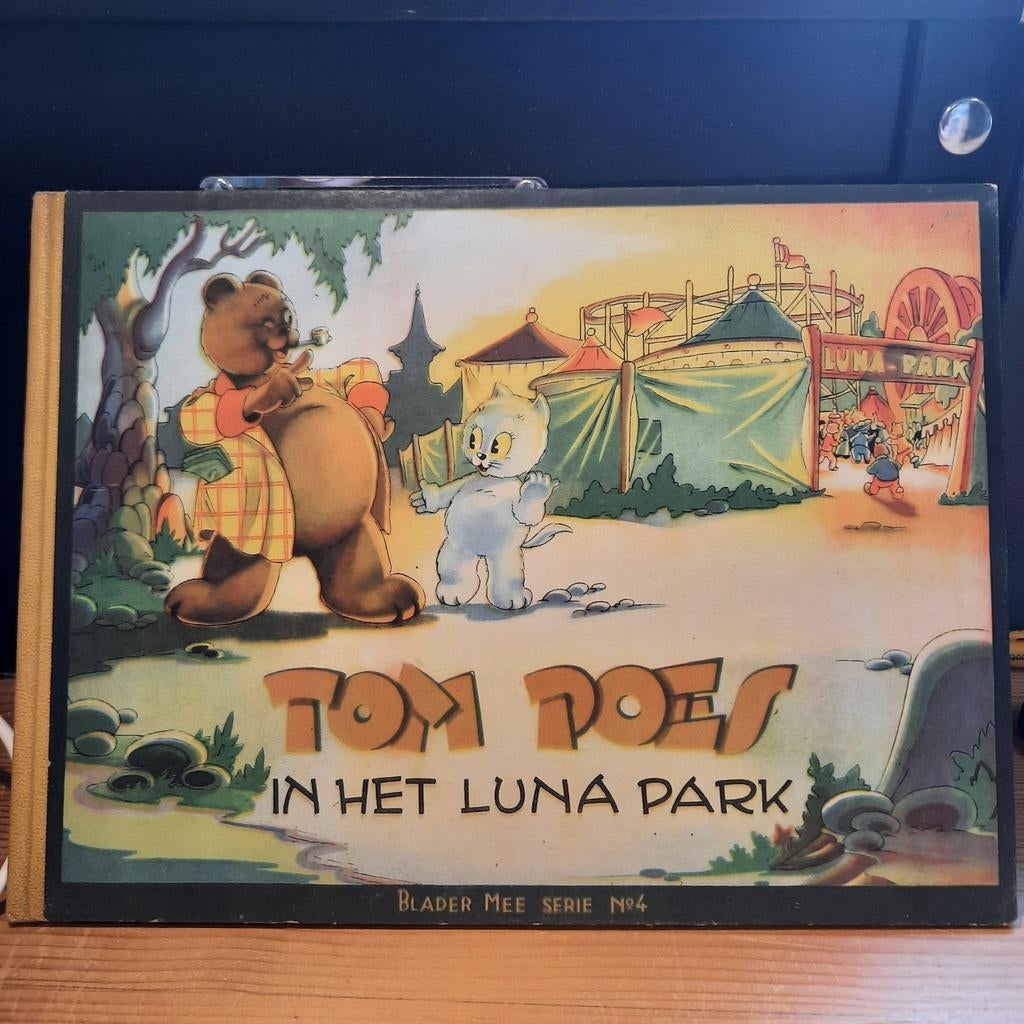 Tom Poes in het Lunapark  1946., Ophalen of Verzenden, Gelezen