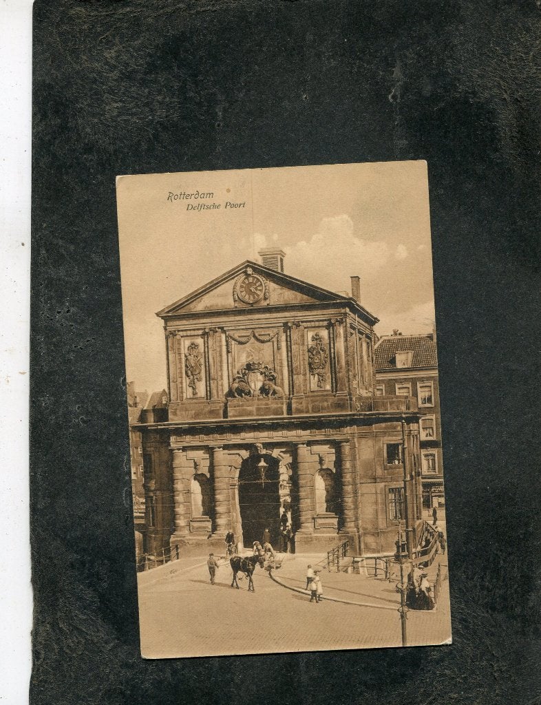 Ansicht Rotterdam - Delftsche Poort, Verzenden, Voor 1920, Gelopen, Zuid-Holland