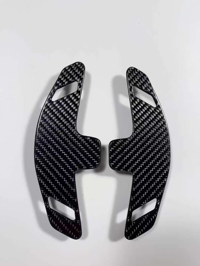 Custom glanzend carbon voor schakelflippers voor Mercedes, Ophalen of Verzenden, RevParts, Info@revparts.nl, .