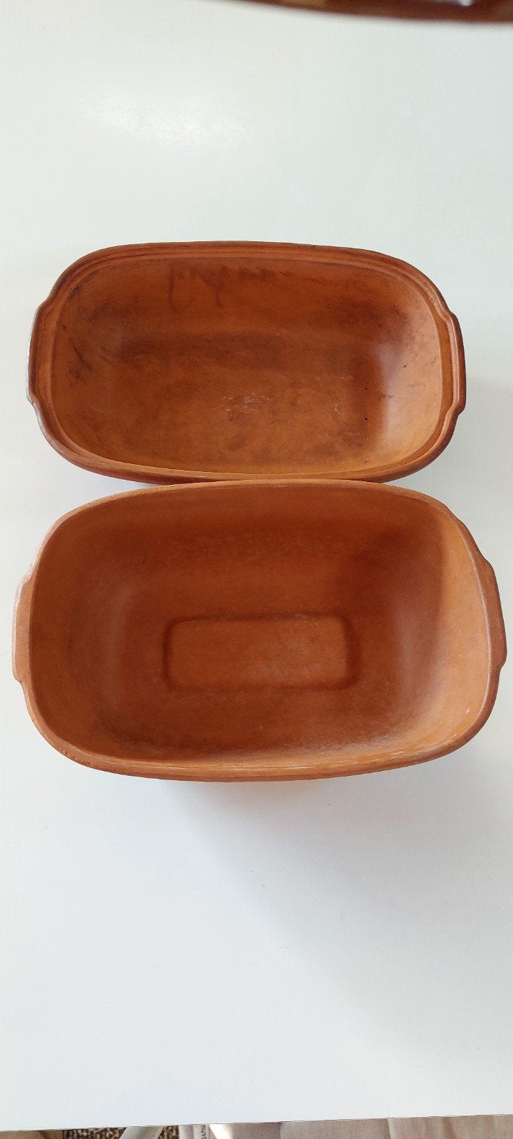 Terracotta Römertopf Ovenschaal - Ideaal voor Braden, Ophalen of Verzenden, Gebruikt, Overige materialen