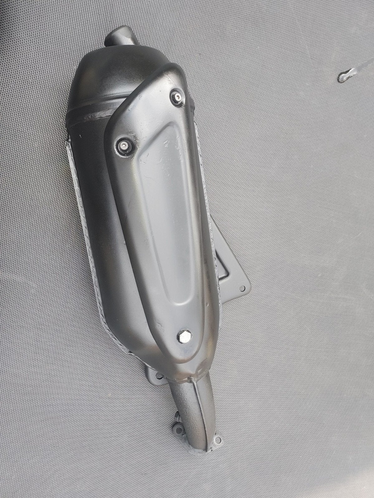 piaggio skipper 125 uitlaat, Ophalen