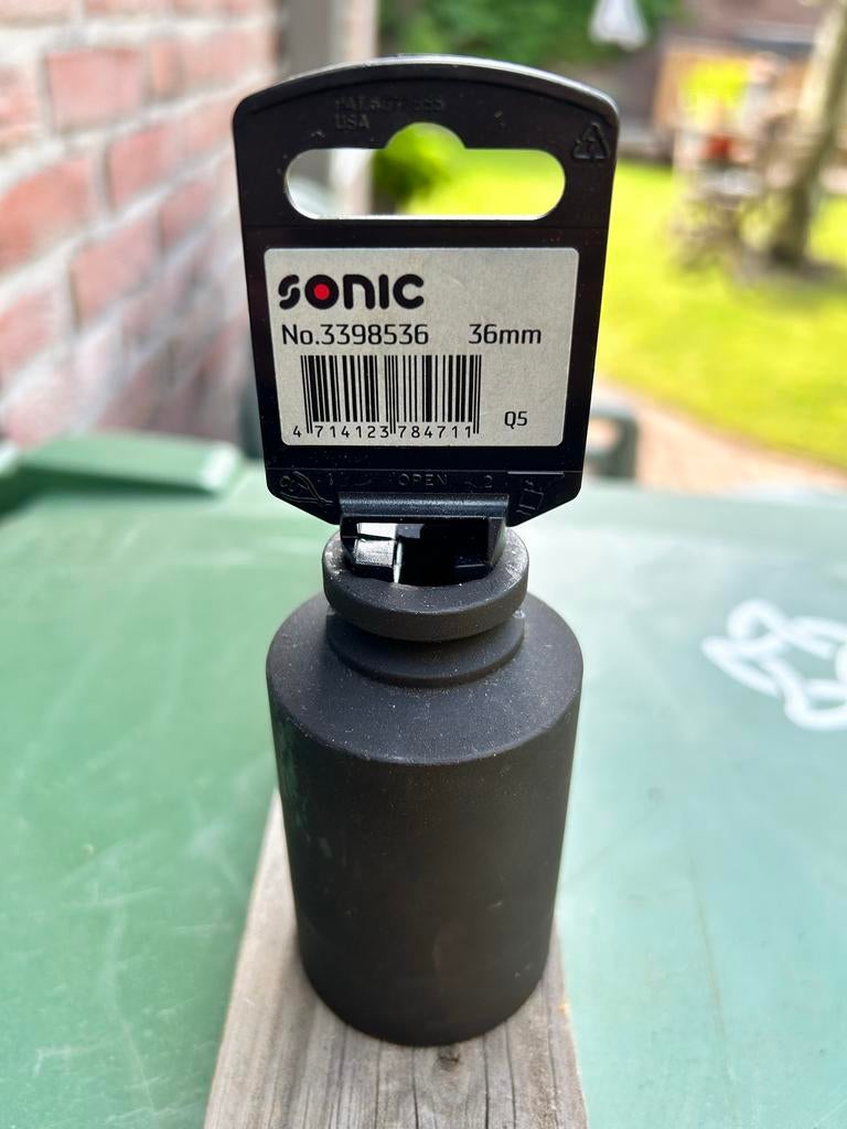 Sonic Kracht Dopsleutel 36mm - zgan nieuw, Ophalen of Verzenden, Zo goed als nieuw