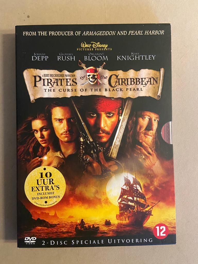 Pirates of the Caribbean DVD Boxset, Gebruikt, Boxset, Actie, Ophalen of Verzenden