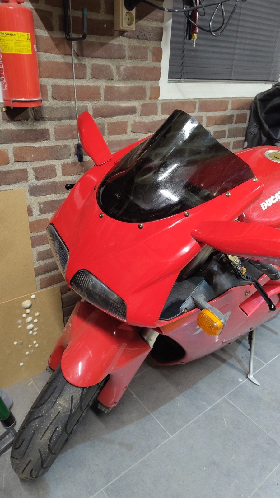 Kuipruit Ducati 748 donker double bubble, Motoren, Ophalen of Verzenden, Gebruikt