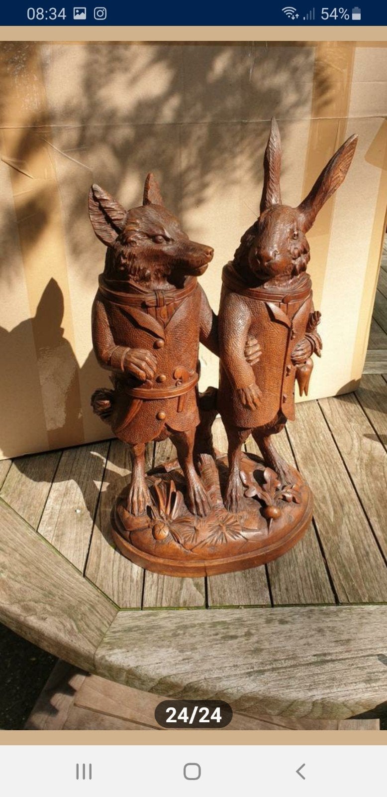 gezocht aparte stukken black forest of zwarte woud snijwerk, Antiek en Kunst, Ophalen