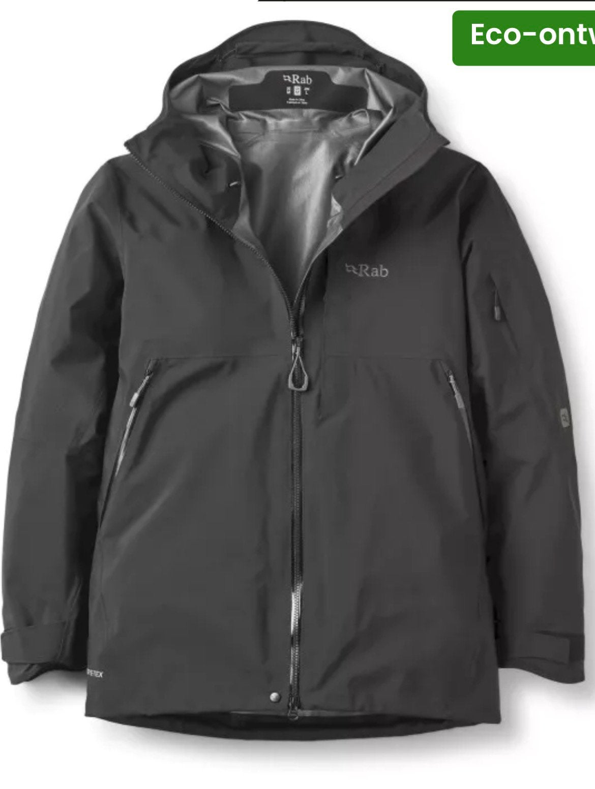Rab Khroma GTX, Gore Tex outdoor / ski-jas. Zwart. XL. Zgan, Kleding | Heren, Jassen | Zomer, Zo goed als nieuw, Maat 56/58 (XL)